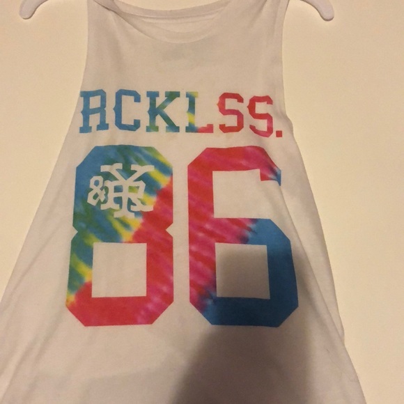 Young and Reckless cut off Shirt - Picture 1 of 2